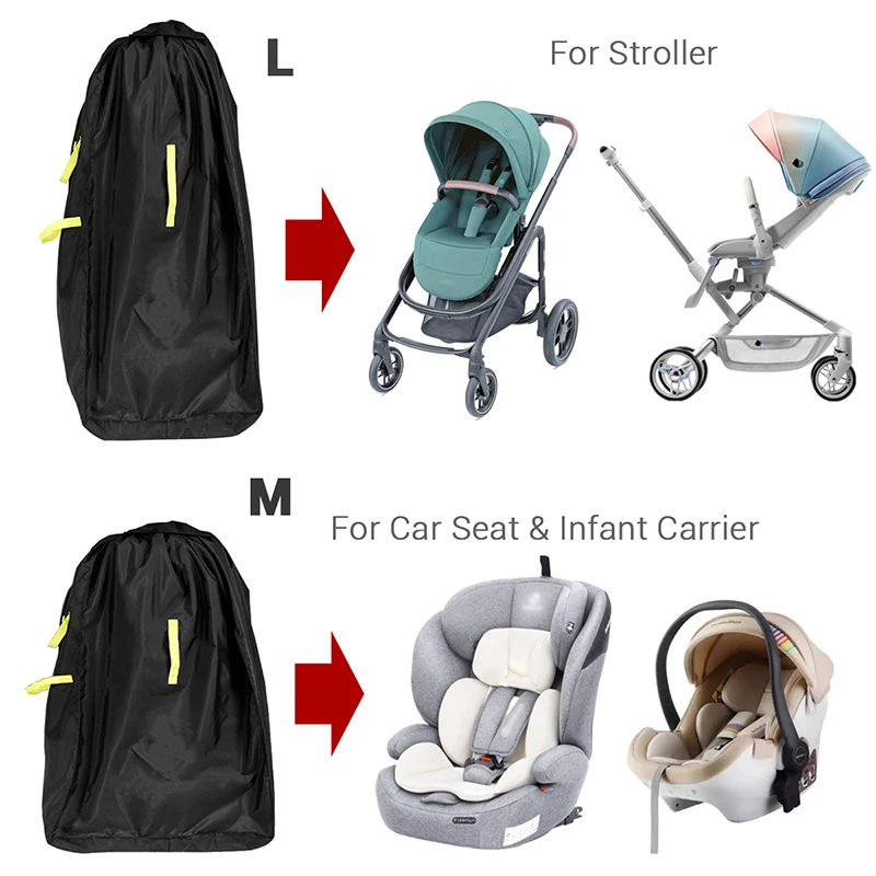 Bolsa de viaje para cochecito y asiento de coche Oxford