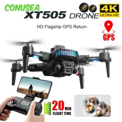 Dron XT505 con GPS y cámara profesional, motor sin escobillas