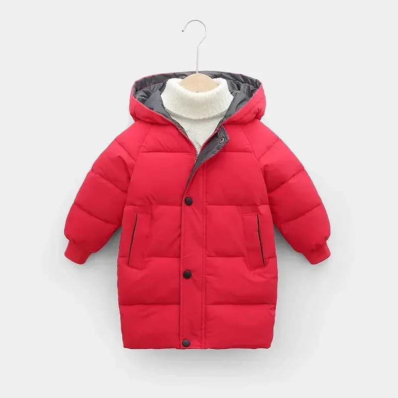Parka acolchada de plumón para niños – Abrigo térmico infantil - imagen 2
