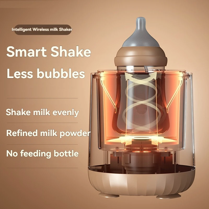 Coctelera de leche eléctrica compacta recargable USB con poco ruido - imagen 4