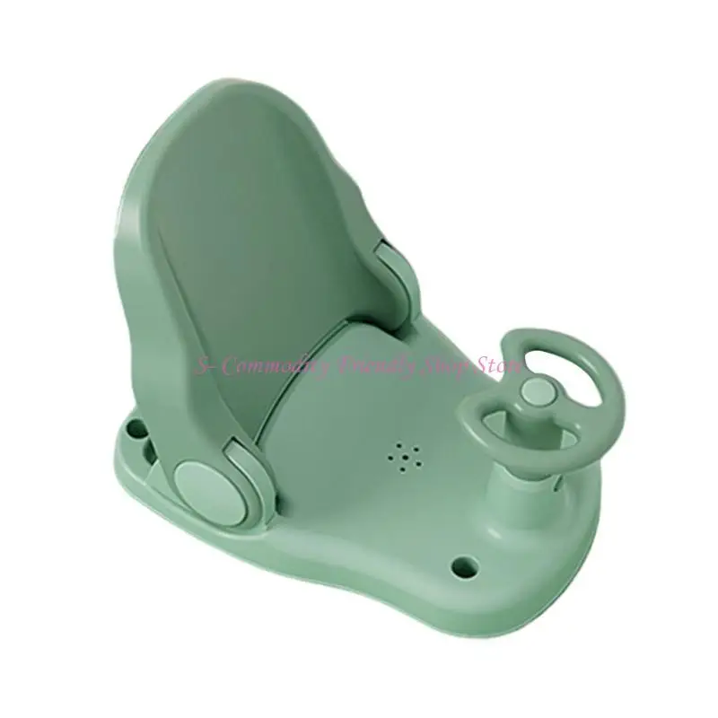 Asiento de baño para bebé ergonómico plegable antideslizante - imagen 3