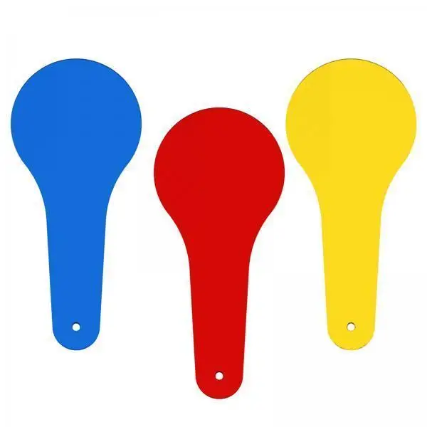 Tabla de filtros de color translúcidos para actividades infantiles