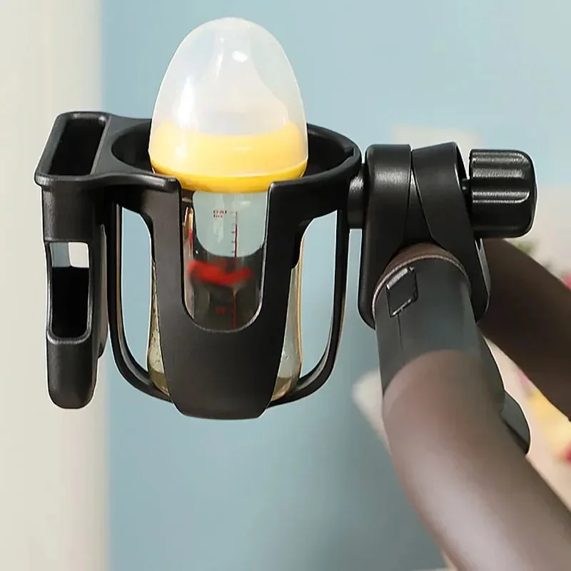 Soporte para taza y móvil de cochecito de bebé, práctico - imagen 2