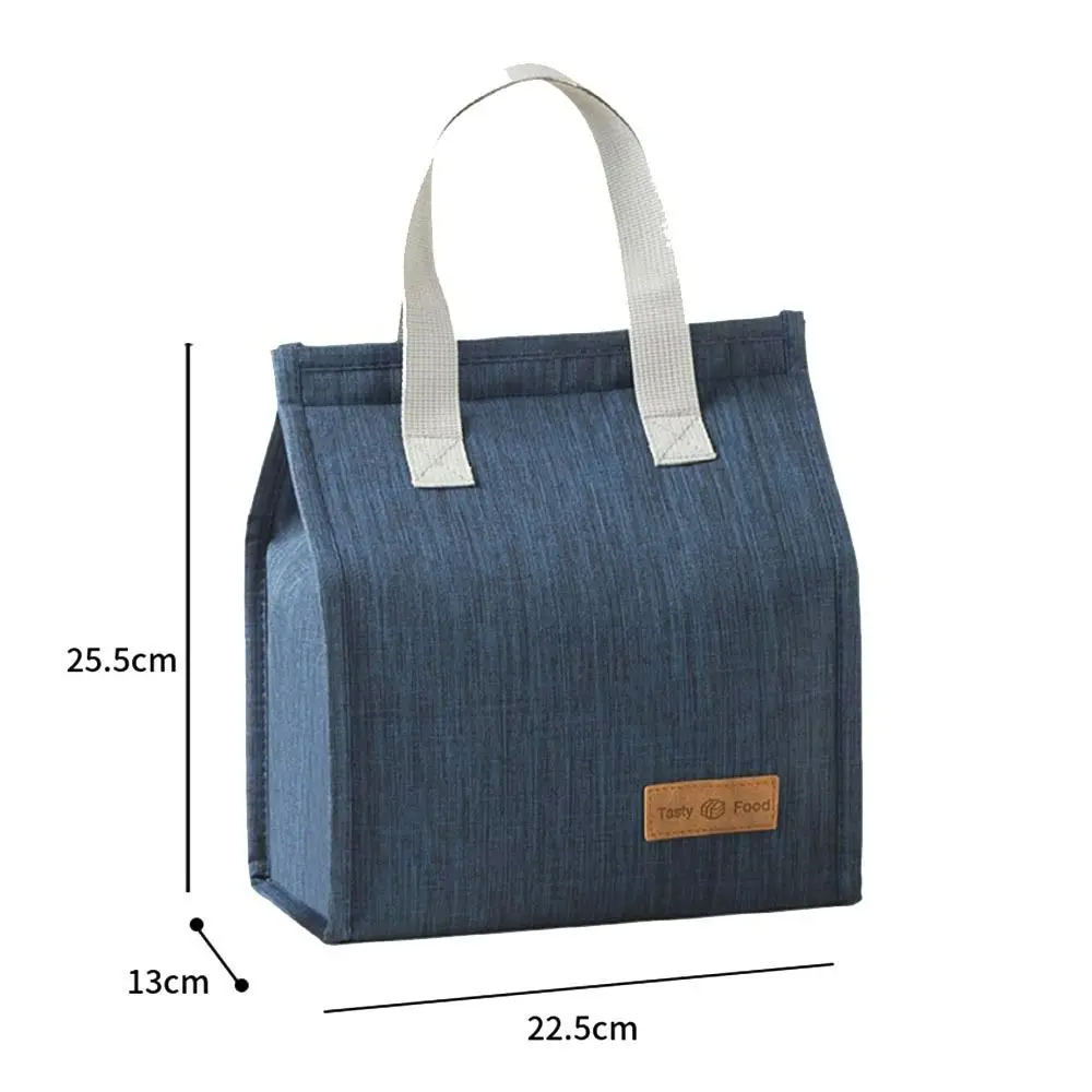 Bolsa térmica de lona impermeable para el almuerzo en exterior - imagen 5