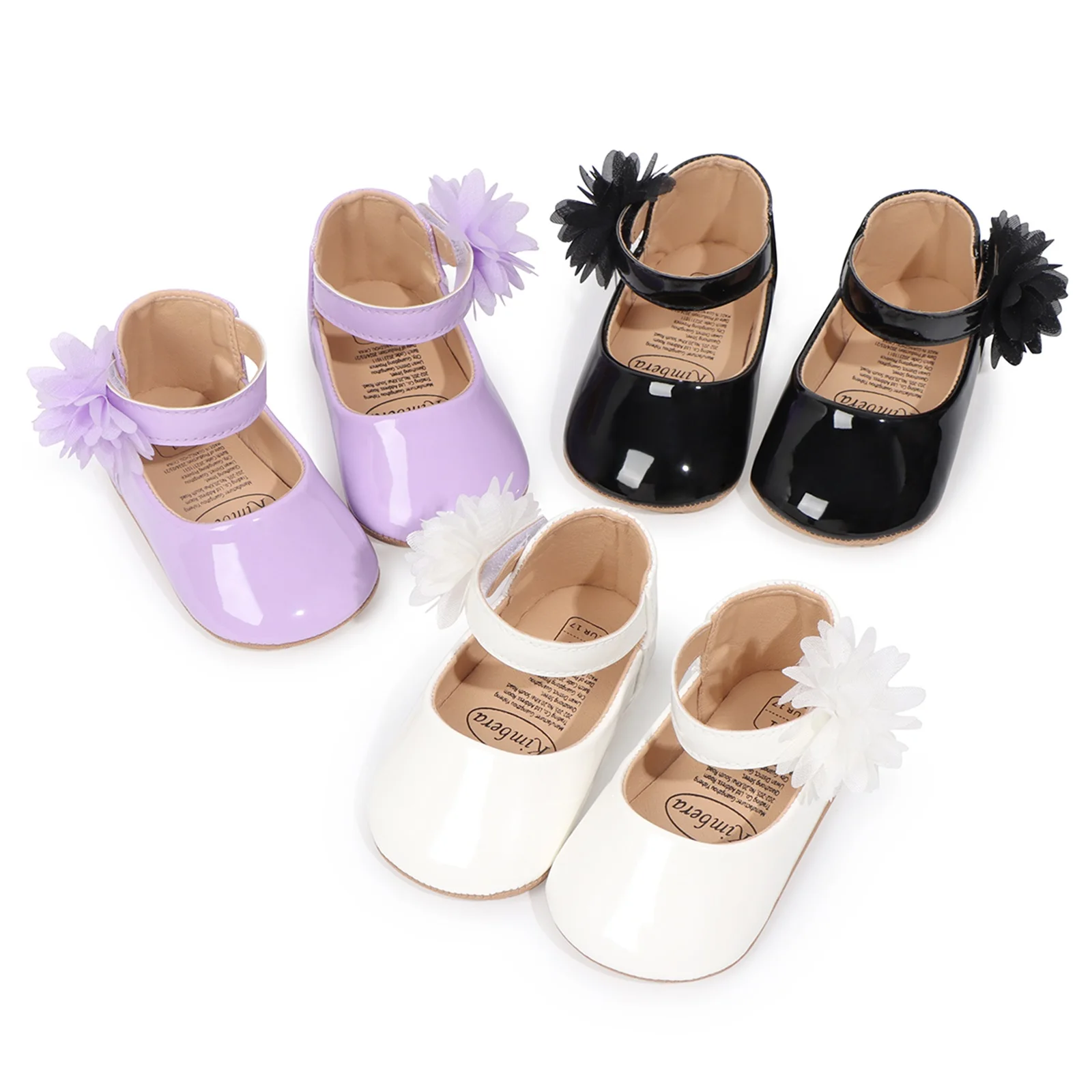 VISgogo Zapatos Mary Jane planos para niñas antideslizantes - imagen 4