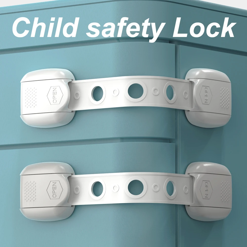 Cerradura de seguridad infantil adhesiva vista frontal