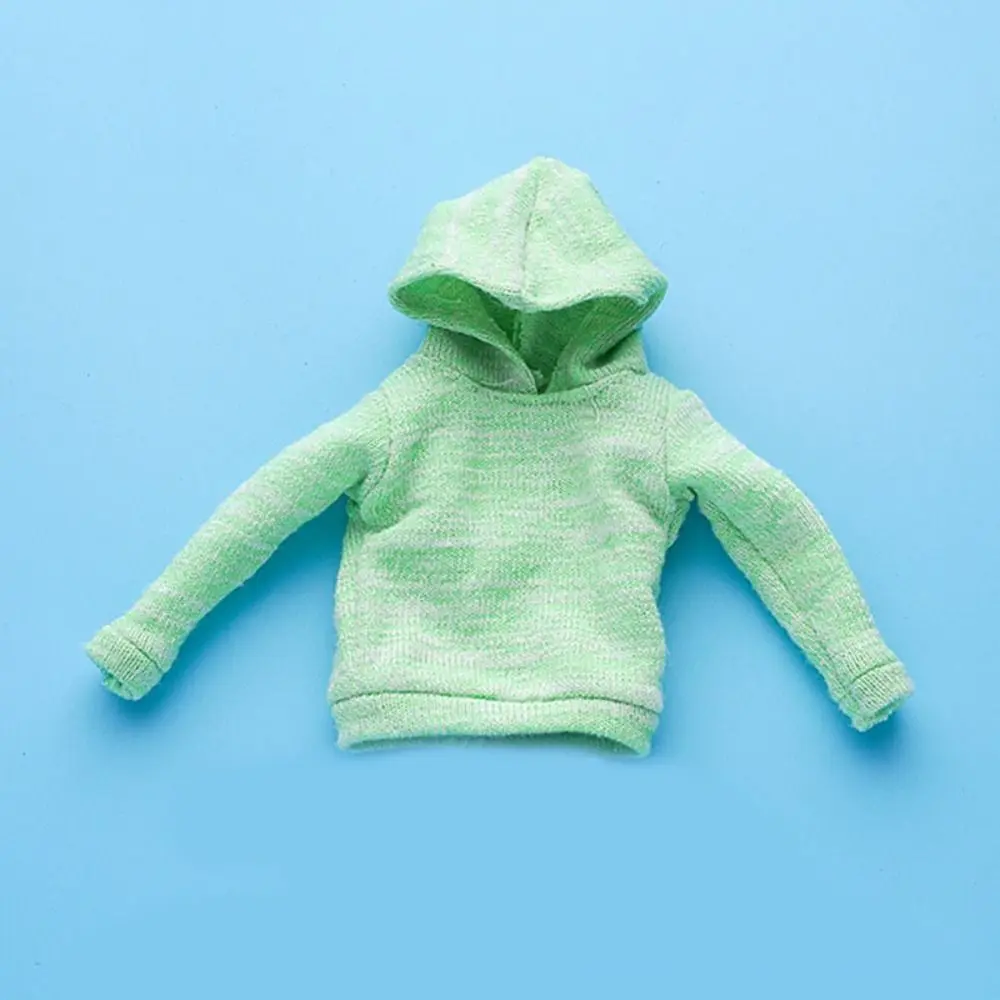 Sudadera para muñecas con capucha color caramelo 11,5 pulgadas - imagen 3