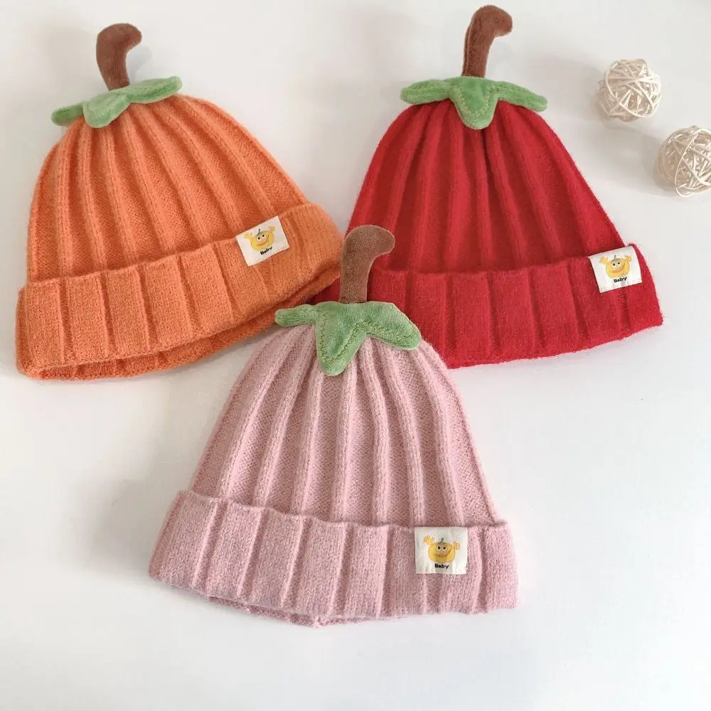 Gorro calabaza Halloween para bebé – Punto suave - imagen 3