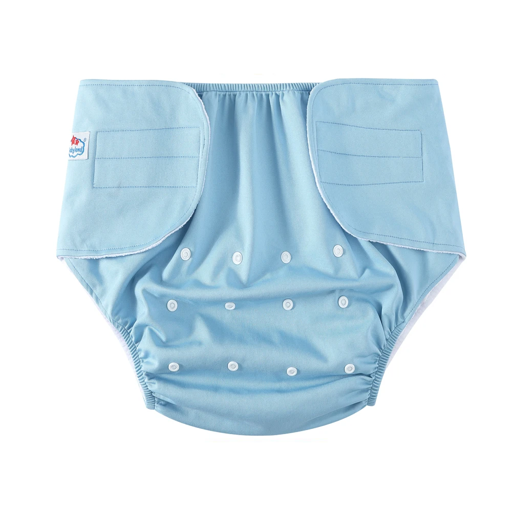 Pañales de tela reutilizables para adultos impermeables y lavables - imagen 4