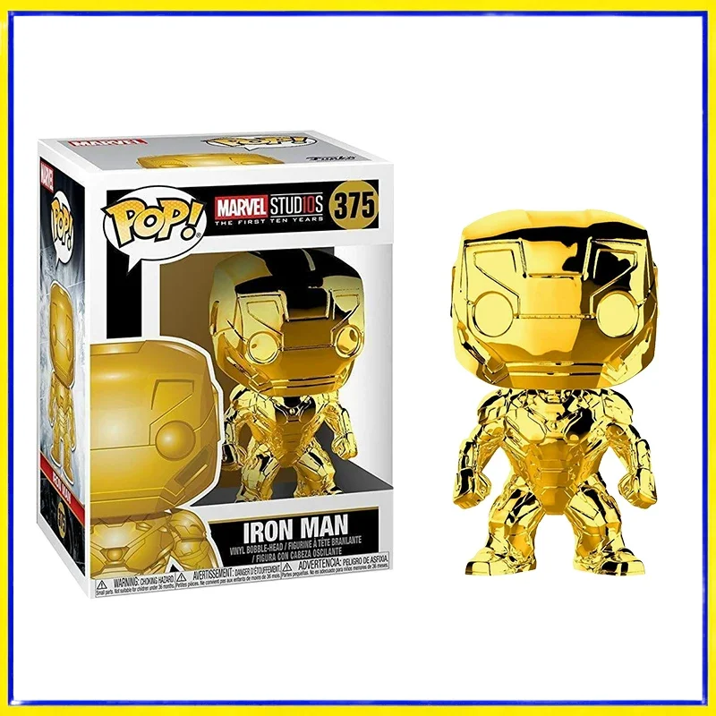 Figura coleccionable Marvel Loki y araña de hierro dorada - imagen 5