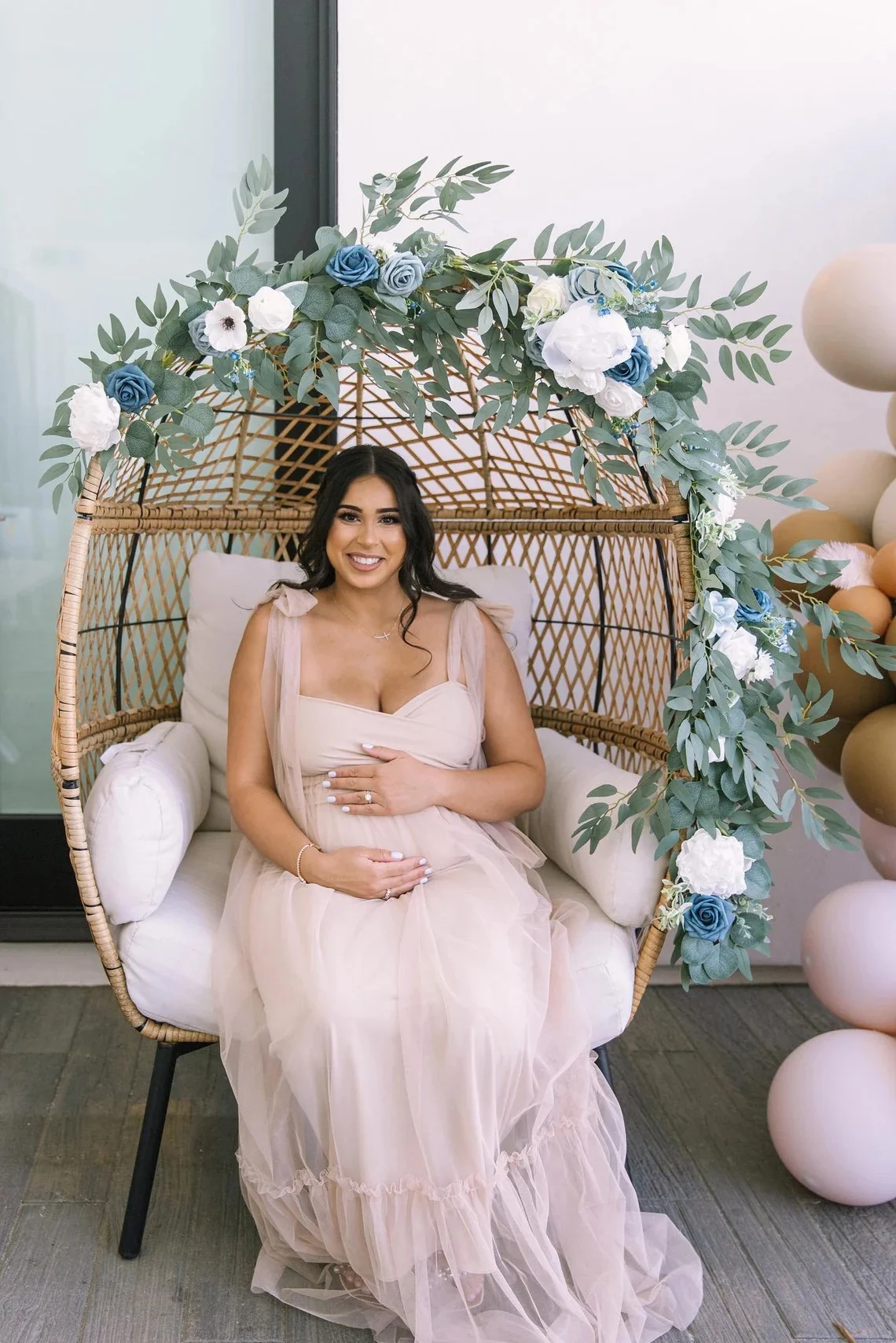 Tabla de tallas del vestido de maternidad