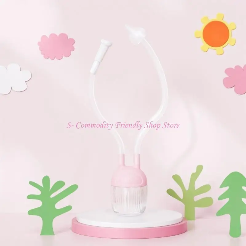 Aspirador nasal de silicone suave para bebés