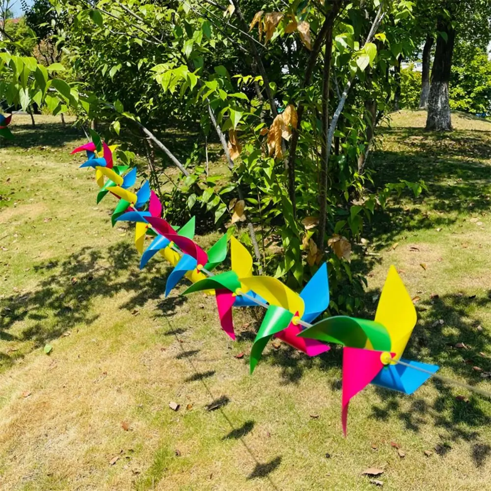 Molinillos de viento para arco o pasillo con cuerdas metálicas - imagen 4