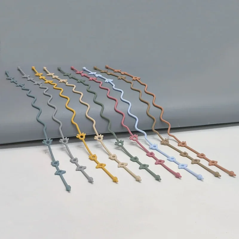 Cadena porta-chupete anticaída de silicona multifuncional - imagen 5