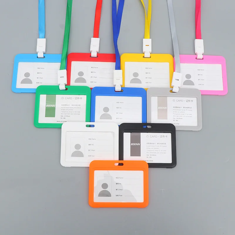 Tarjetero escolar infantil con cordón para identificación y tarjetas - imagen 3