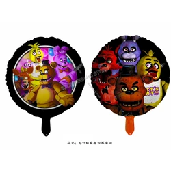 Globos con número de cumpleaños FNAF, decoración en aluminio