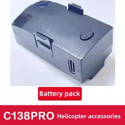 Helicóptero teledirigido RC de plástico con tren de aterrizaje
