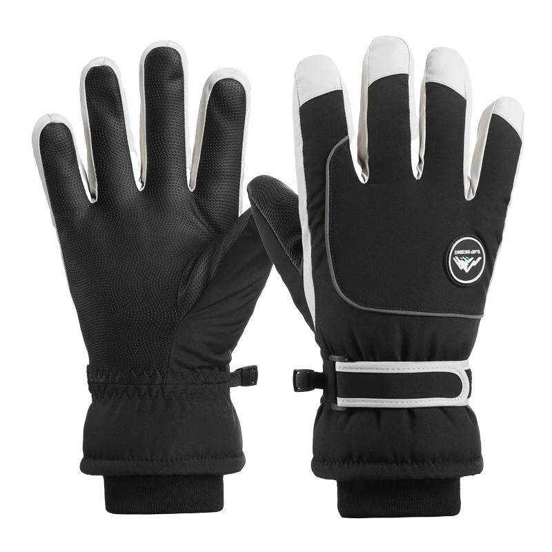 Guantes de esquí térmicos impermeables con pantalla táctil invierno - imagen 3
