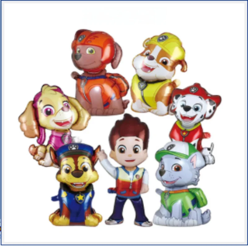 Set de vajilla Paw Patrol para cumpleaños con decoración de fiesta - imagen 3