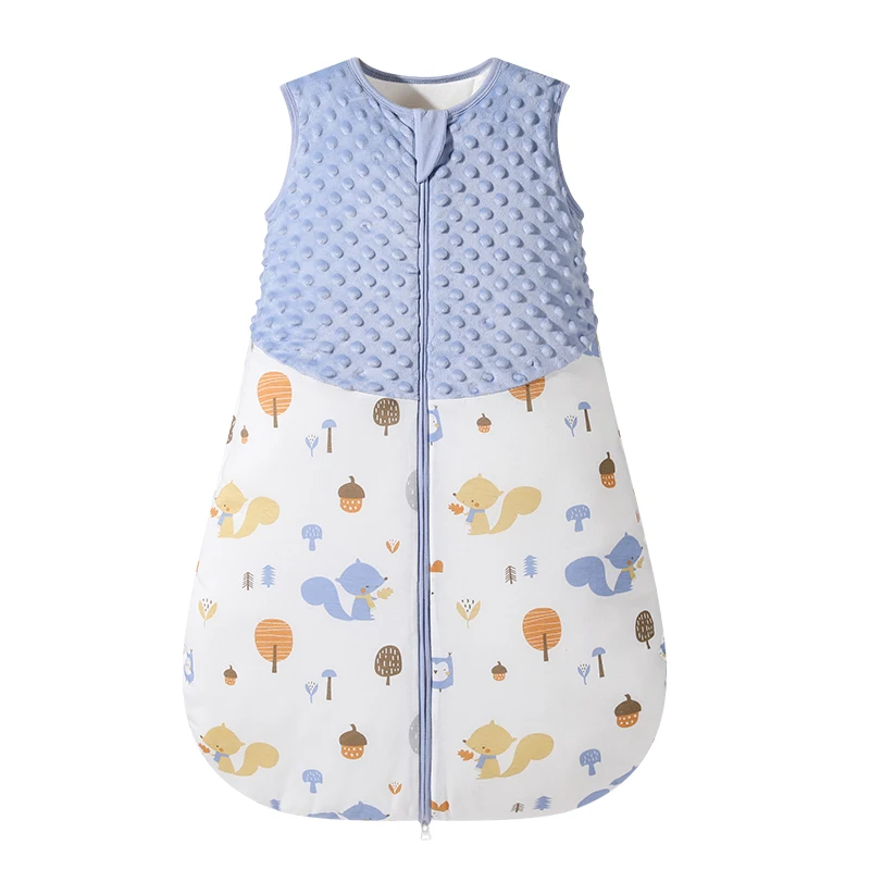 Saco de dormir bebé suave con estampado de dibujos animados - imagen 4