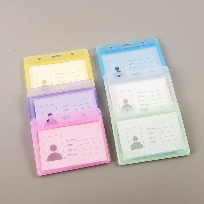 Organizador de tarjetas transparente sin cordón para niños - imagen 3