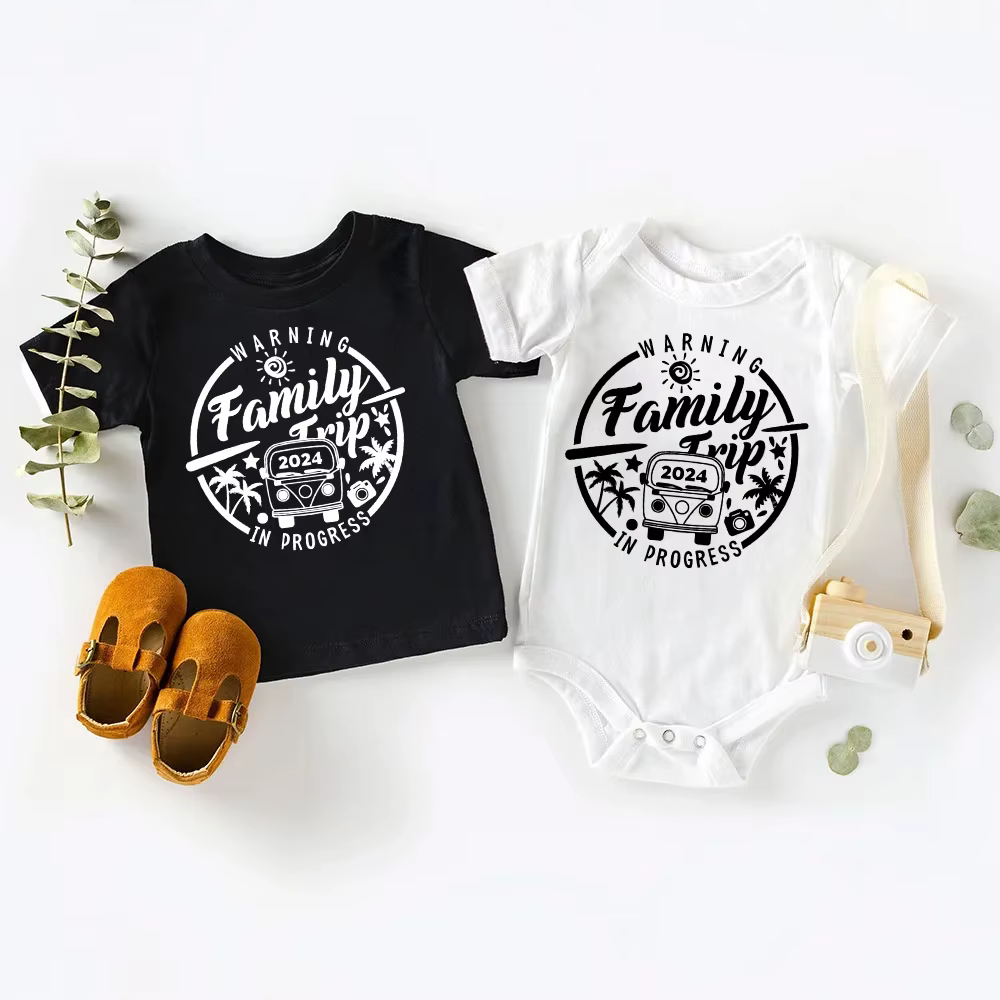 Camiseta familiar de viaje de manga corta para verano - imagen 4