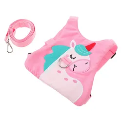 Arnés antipérdida de unicornio con correa ajustable para niños