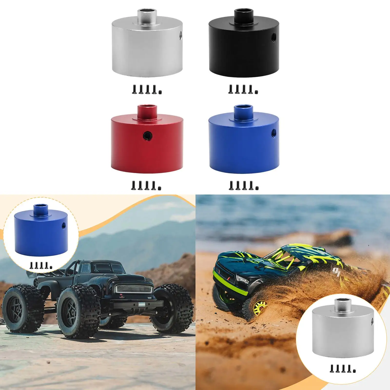 Vista del conjunto para coche RC 1:8