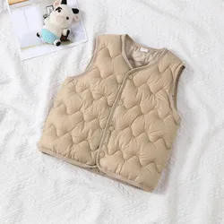 Chaleco cálido sin mangas para niños – Otoño Invierno