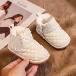 Botas de nieve infantiles con felpa térmica – Antideslizantes
