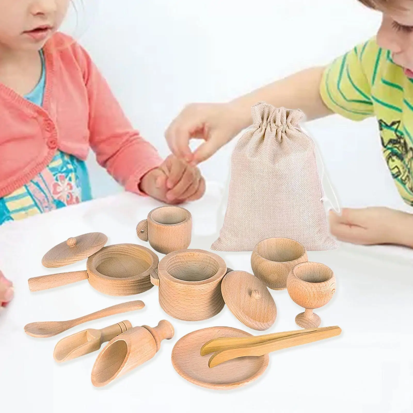 Juego de té infantil para niñas y niños – Accesorios cocina - imagen 4