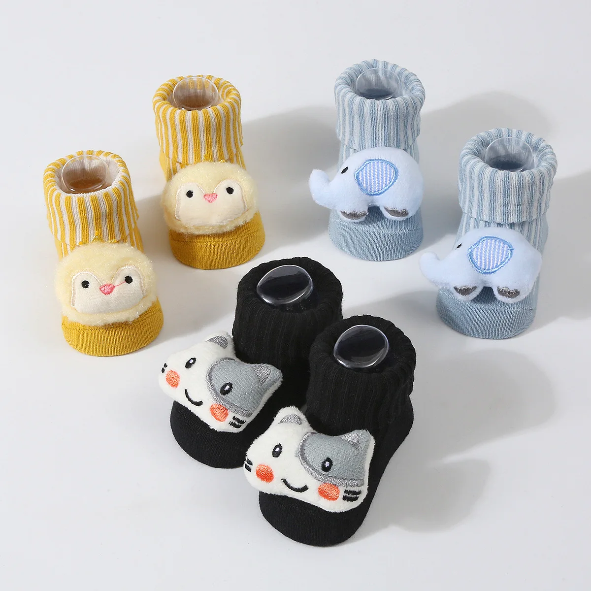 Calcetines recién nacido de algodón suave con personajes - imagen 4
