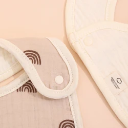 Baberos impermeables de algodón para bebé – Paños de eructar