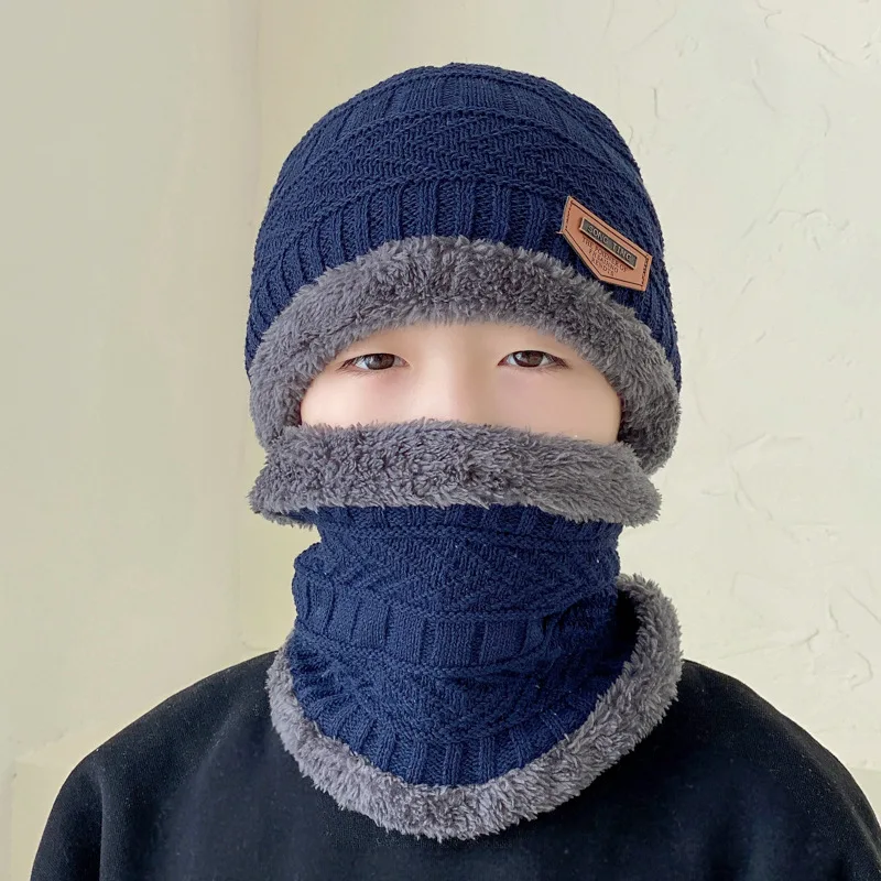 Gorro de punto cálido para niños y niñas – Otoño e invierno - imagen 4