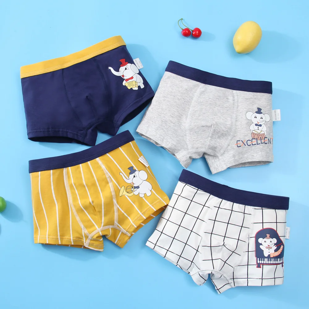 Calzoncillos bóxer de algodón para niños – Confort diario