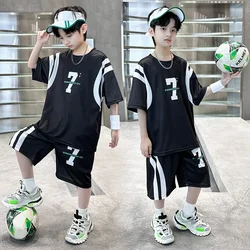 Conjunto deportivo de baloncesto para niños: camiseta y pantalón corto