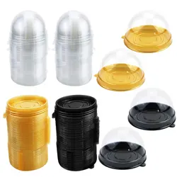 Caja transparente para cupcakes mini - Ideal para pasteles y postres