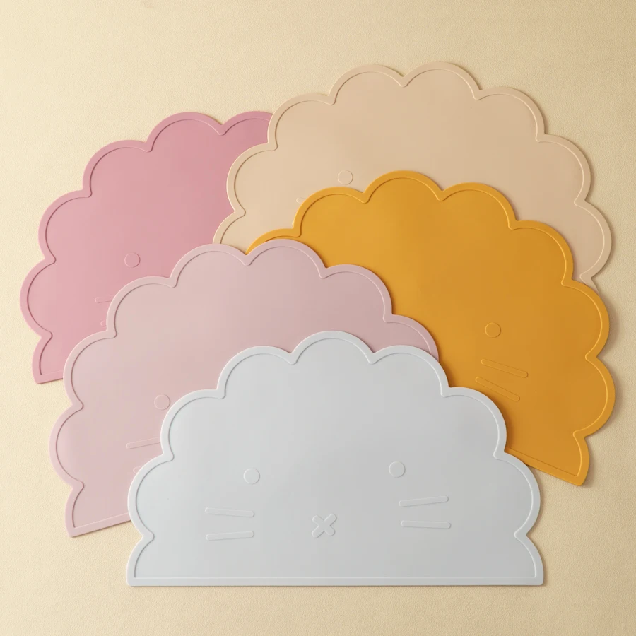 Tapete de silicona para plato infantil