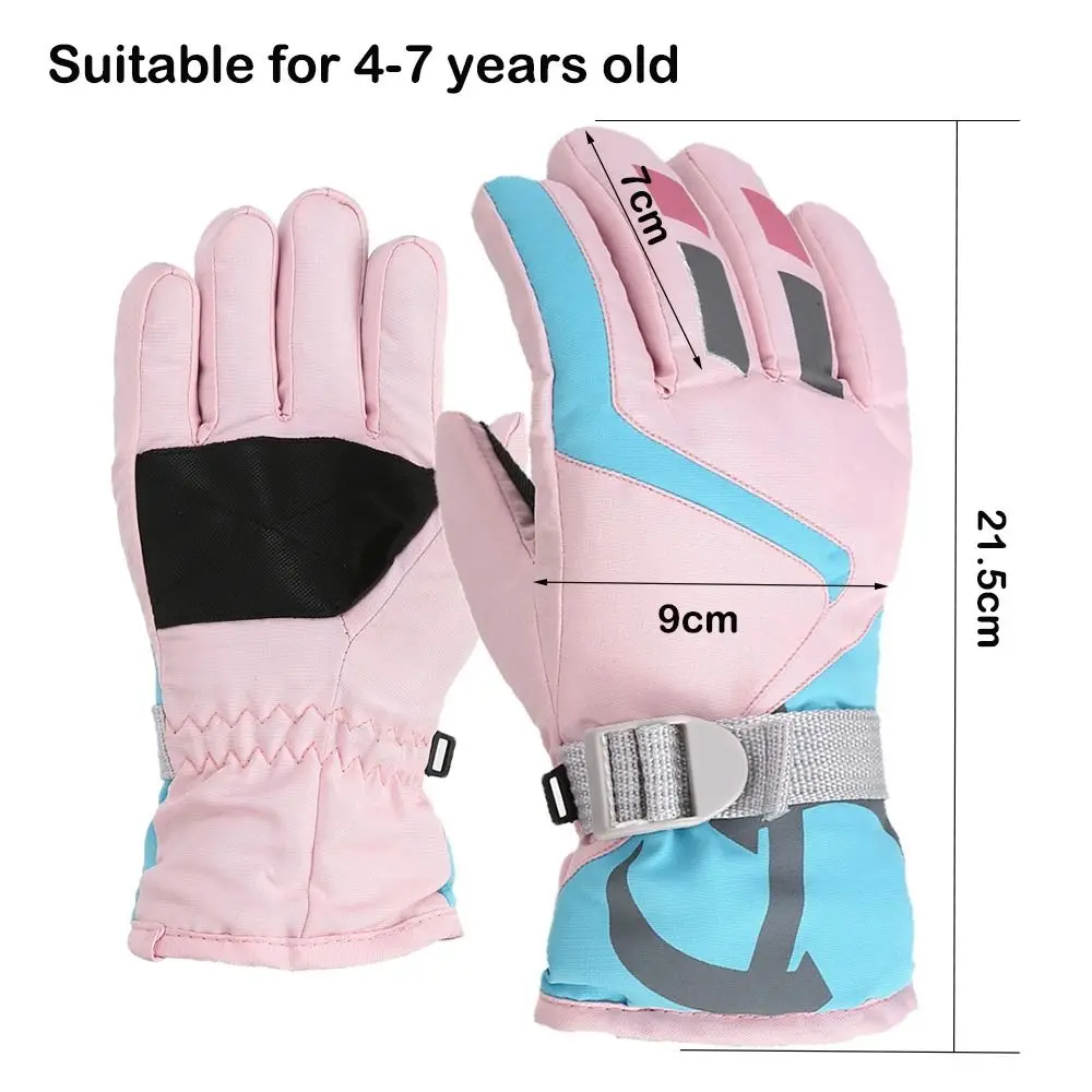 Guantes de esquí impermeables antiviento para niños - imagen 5