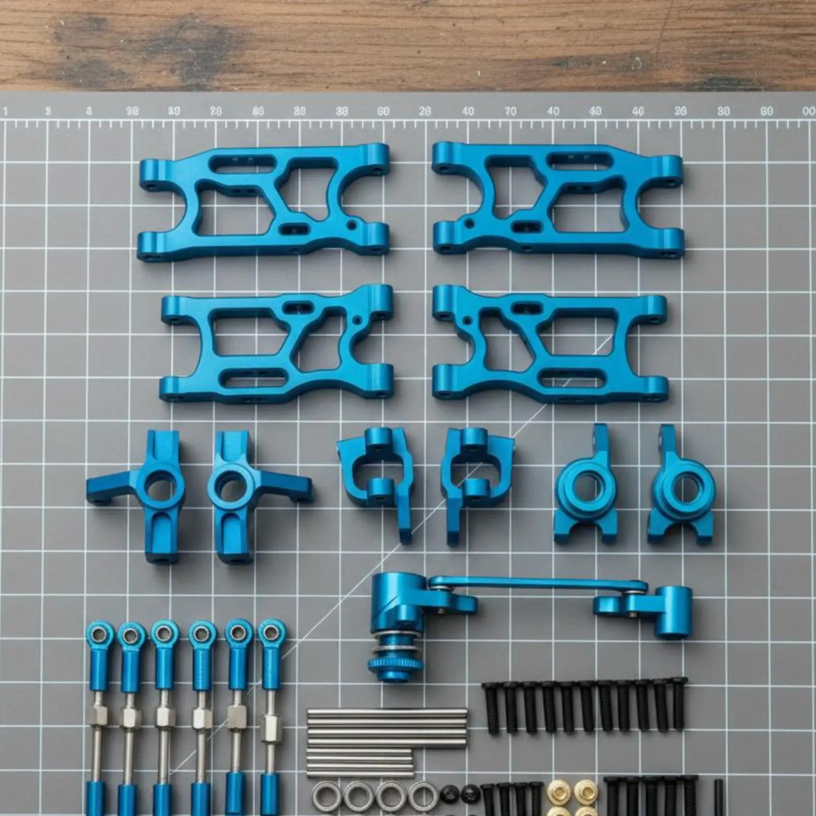 Kit amortiguadores de aluminio para coche RC teledirigido - imagen 4