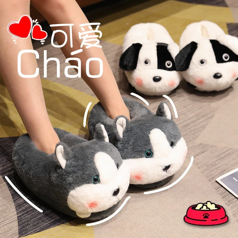 Zapatillas de casa con diseños animados para niño – Felpa cálida invierno - imagen 4