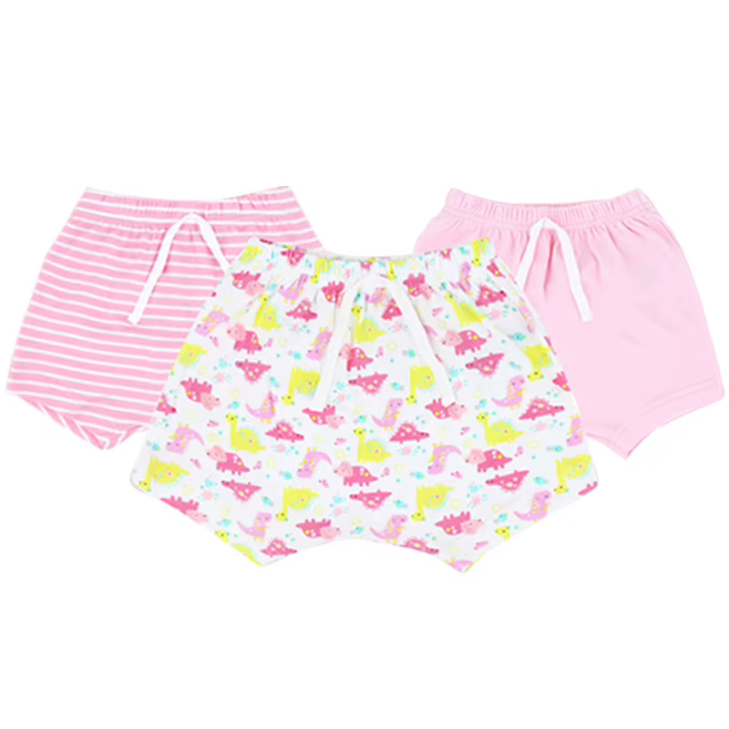 Momscare Pantalones cortos de algodón para bebé niña verano - imagen 3