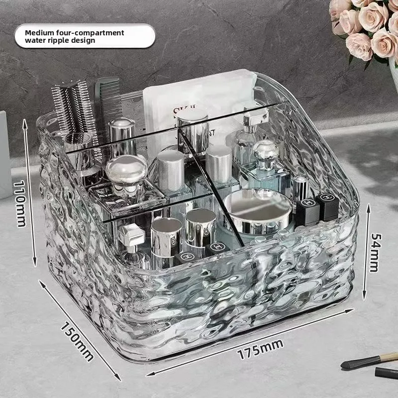 Organizador de cosméticos en el tocador