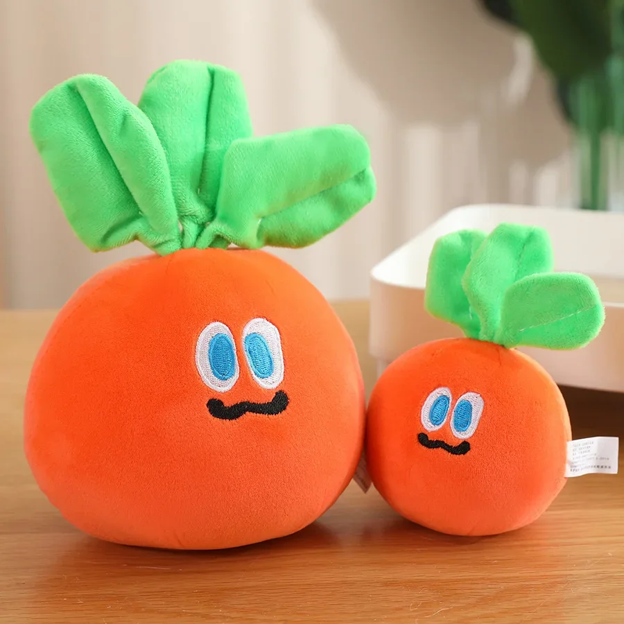 Peluche colgante estilo zanahoria