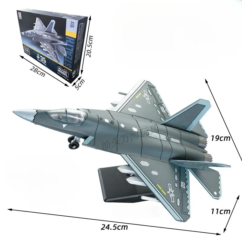 Juguete bloques de construcción F-14 Tomcat prepintado sin pegamento - imagen 3