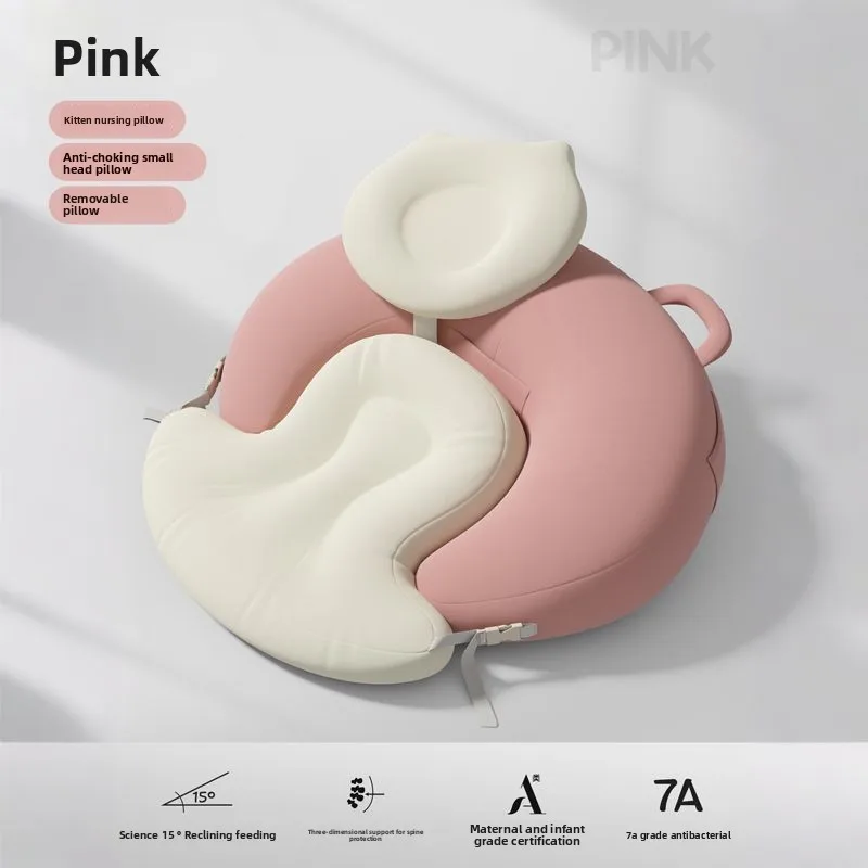 Almohada de lactancia antiasfixia con soporte ergonómico estable