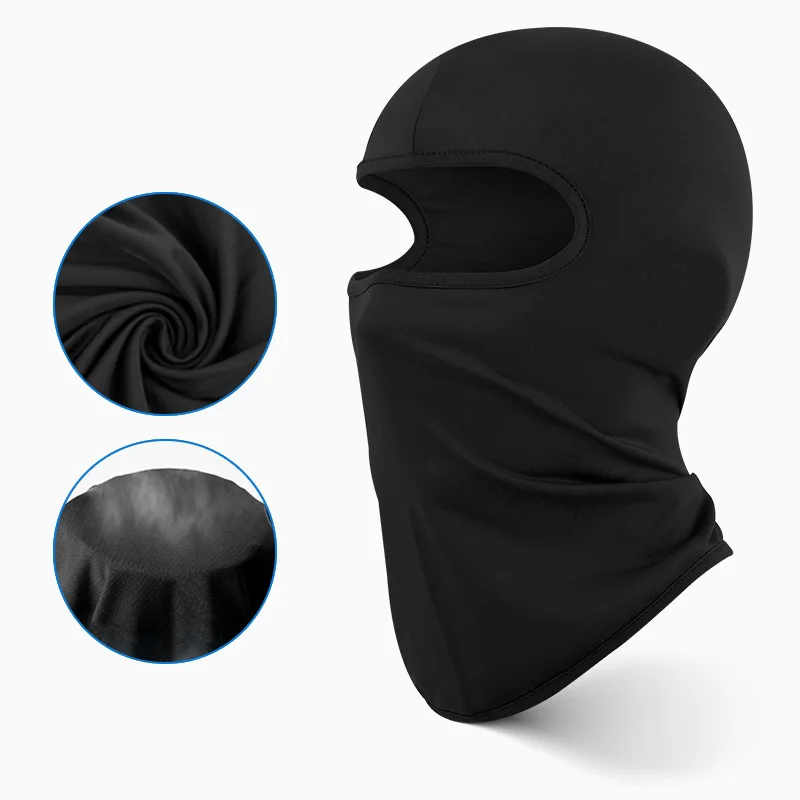 Gorro UV infantil seda de hielo para cuello y rostro ciclista - imagen 3