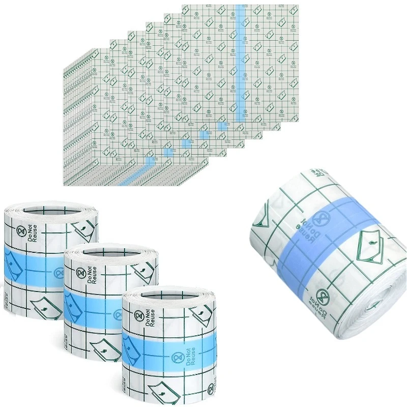 Parches adhesivos transparentes impermeables para niños