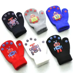 Guantes invernales tejidos para niños de 1 a 4 años – Cálidos y cómodos