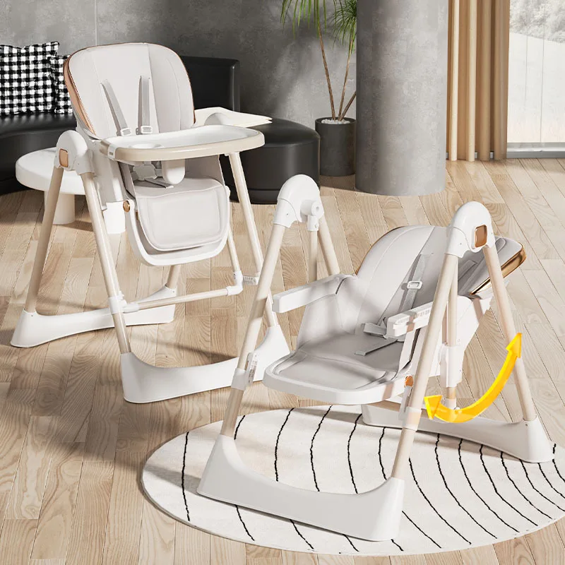 Trona evolutiva para bebé – Silla de comer ajustable y plegable